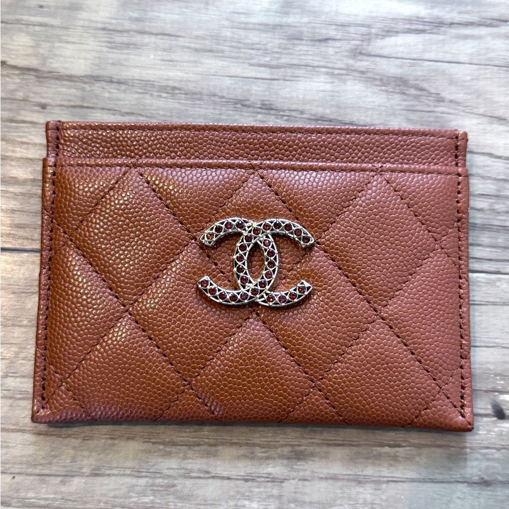 Chanel card case